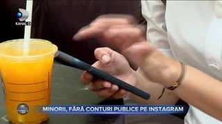 Minorii - fără conturi publice pe Instagram