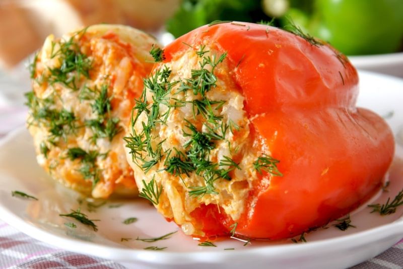 Reţetă de ardei umpluţi: Cât orez se pune?