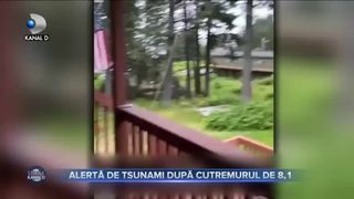 Alerta de tsunami dupa cutremurul de 8,1