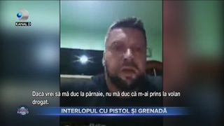 Interlopul cu pistol si grenada