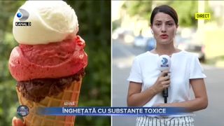 Inghetata cu substante toxice