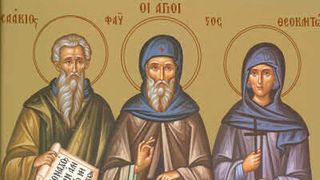 Sf. Cuvioşi Isaachie, Dalmat şi Faust