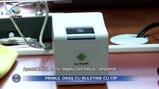 Primul oras cu buletine cu CIP