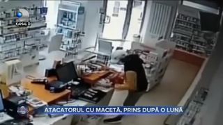 Atacatorul cu macetă, prins după o lună