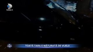Toata tara e maturata de vijelii