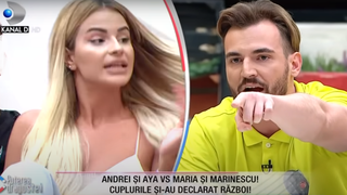 Două cupluri și-au declarat război la "Puterea Dragostei"