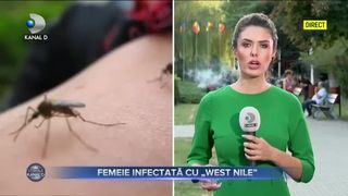 Femeie infectată cu West Nile
