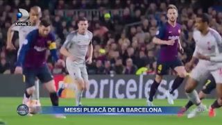 Messi pleacă de la Barcelona