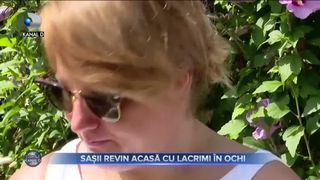 Sașii revin acasă cu lacrimi în ochi