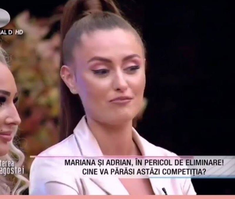 mariana de la puterea dragostei a fost eliminată