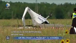 Un milionar s-a prabusit cu avionul
