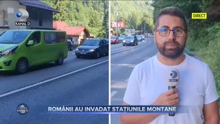 Rom&acirc;nii au invadat stațiunile montane