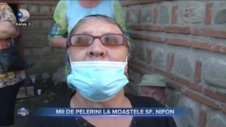 Mii de pelerini la moaștele Sf Nifon