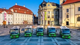Sibiul va inaugura linia verde de transport electric pentru a rezolva problema lipsei locurilor de parcare