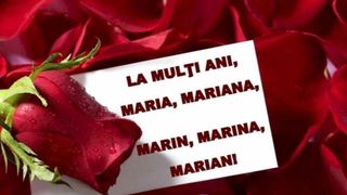 Urări de Sf. Maria 2021: La mulţi ani!