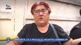 Anchetă - ce a provocat moartea gemenilor