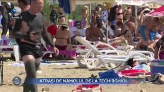 Atrași de nămolul de la Techirghiol