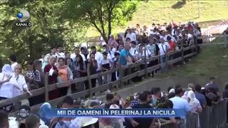Mii de oameni &icirc;n pelerinaj la Nicula