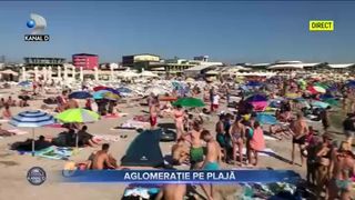 Aglomerație pe plajă