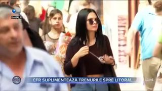 CFR suplimentează trenurile spre litoral