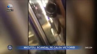 Micutzu, scandal pe Calea Victoriei