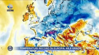 Temperaturi record in Europa