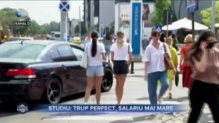 Studiu - trup perfect, salariu mai mare