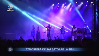 Atmosferă de sărbătoare la Sibiu