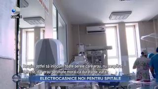 Electrocasnice noi pentru spitale