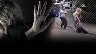 VIDEO | Scene șocante în Târgu-Jiu. Femeie, târâtă de păr și lovită cu picioarele pe stradă