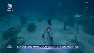 S-a deschis muzeul cu sculpturi subacvatice