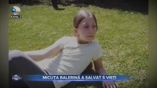 Micuța Balerină a salvat cinci vieți