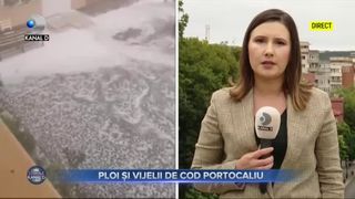 Ploi și vijelii de cod portocaliu