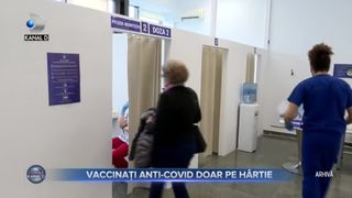 Vaccinati anti-COVID doar pe hartie