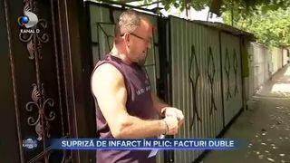 Surpriza de infarct in plic - facturi duble