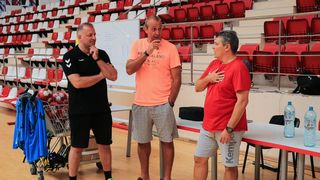 Managerul FC Barcelona, David Barrufet, în vizită la Dinamo Bucureşti