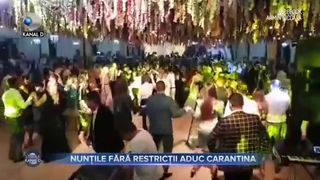 Nunțile fără restricții aduc carantina