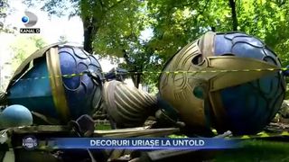 Decoruri uriașe la Untold
