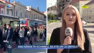 Dau s&acirc;nge &icirc;n schimbul biletelor la UNTOLD