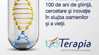 Terapia - 100 de ani de știință, cercetare și inovație în slujba oamenilor și a vieții