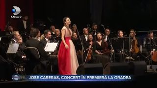 Jose Careras, concert &icirc;n premieră la Oradea