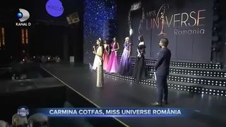 Carmina Cotfas, Miss Universe Rom&acirc;nia
