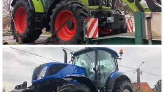 VIDEO | Două tractoare și un disc agricol de peste 150.000 de euro, furate dintr-o localitate din Timiș