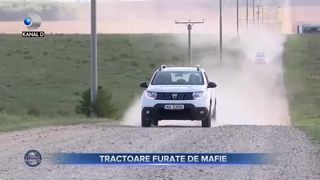 Tractoare furate de mafie