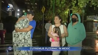 Cutremur puternic in Mexic
