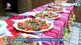 Aniversare cu surprize pentru Maria C&acirc;mpina