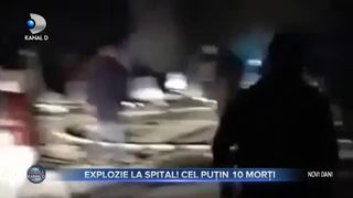 Explozie la spital - Cel puțin 10 morți
