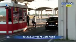 Bulgaria intră pe lista roșie