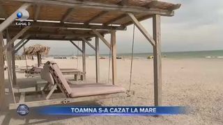 Toamna s-a cazat la mare