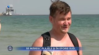 Se maresc plajele si in Eforie Sud